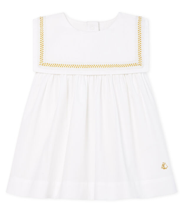 Robe de c&eacute;r&eacute;monie b&eacute;b&eacute; fille blanc