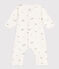 Katoenen bodyjama met print wit MARSHMALLOW/wit MULTICO