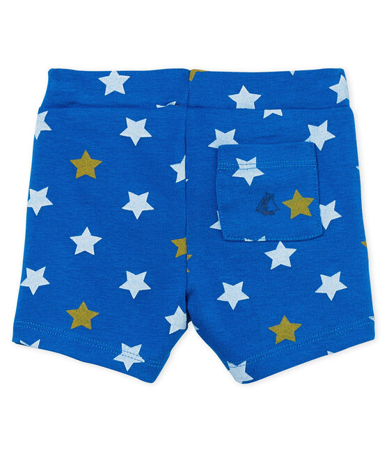 Short imprimé bébé garçon bleu RIYADH/blanc MULTICO