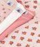 Setje met 1 babypyjama en 3 body's met bloemenprint variante 1