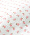 Fluwelen trappelzak baby's wit MARSHMALLOW/wit MULTICO