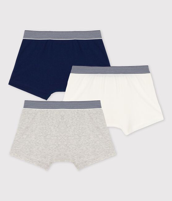 Lot de 3 boxers petit garçon en coton variante 1