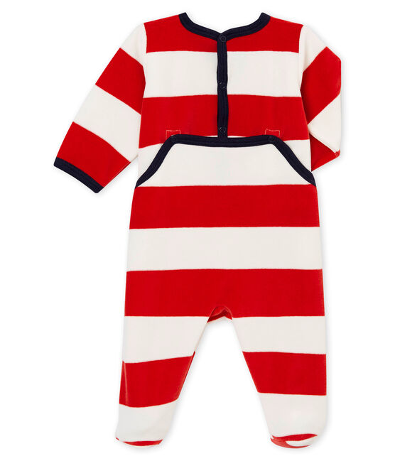 Dors bien bébé garçon rouge TERKUIT/blanc MARSHMALLOW