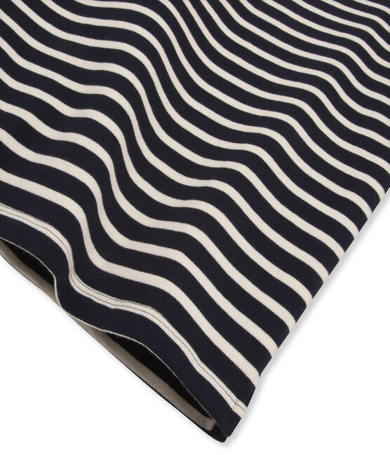 iconisch marinetruitje voor heren blauw SMOKING/beige COQUILLE