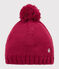 Meisjesmuts kinderen roze POPPY