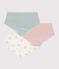 Lot de 3 shorties fleur en coton enfant variante 1