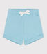 Effen katoenen short voor baby's