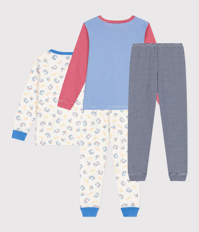 Set met 2 katoenen pyjama's voor kinderen multicouleur
