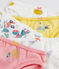 Set van 5 meisjesonderbroeken met jungleprint variante 1