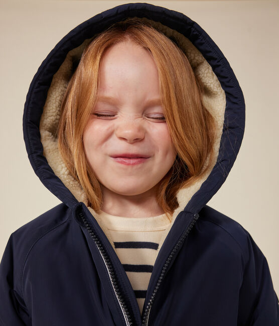 Parka voor meisjes blauw SMOKING