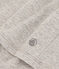 LE Droit, katoenen T-shirt voor dames met ronde hals grijs CHATON CHINE