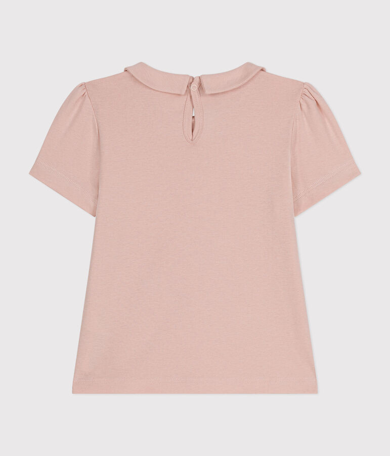 Meisjes-T-shirt met korte mouwen roze
