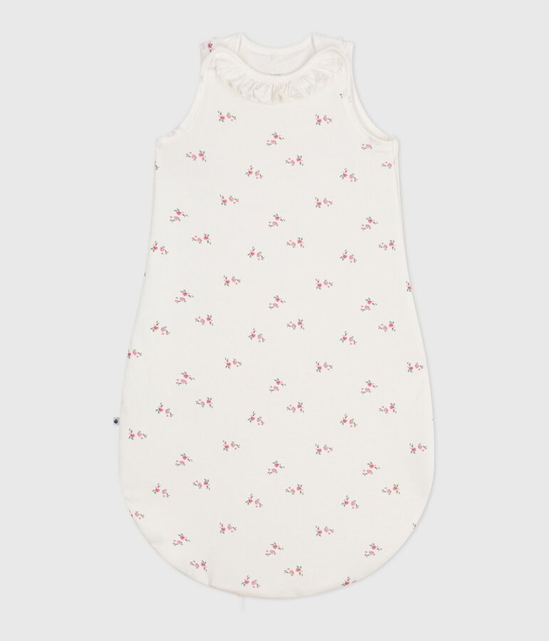 Gigoteuse b&eacute;b&eacute; en coton imprim&eacute; fleuri TOG 1,5 blanc/multicouleur