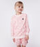 Katoenen sweatshirt met print voor kinderen roze FLEUR/ SPI