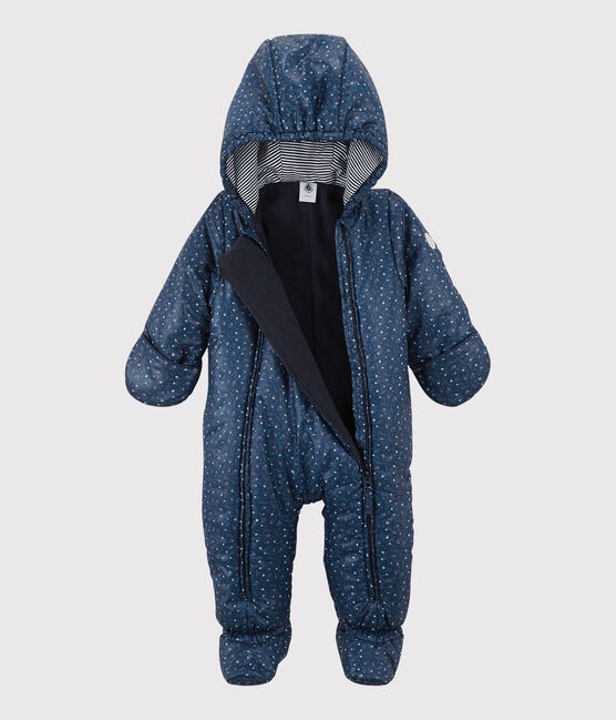 Combipilote imprimée bébé bleu MEDIEVAL/blanc MULTICO