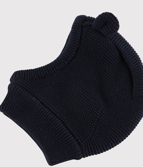 Effen bivakmuts voor baby meisje/jongen blauw SMOKING