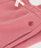 Fleece joggingbroek voor meisjes roze ROSEWOOD