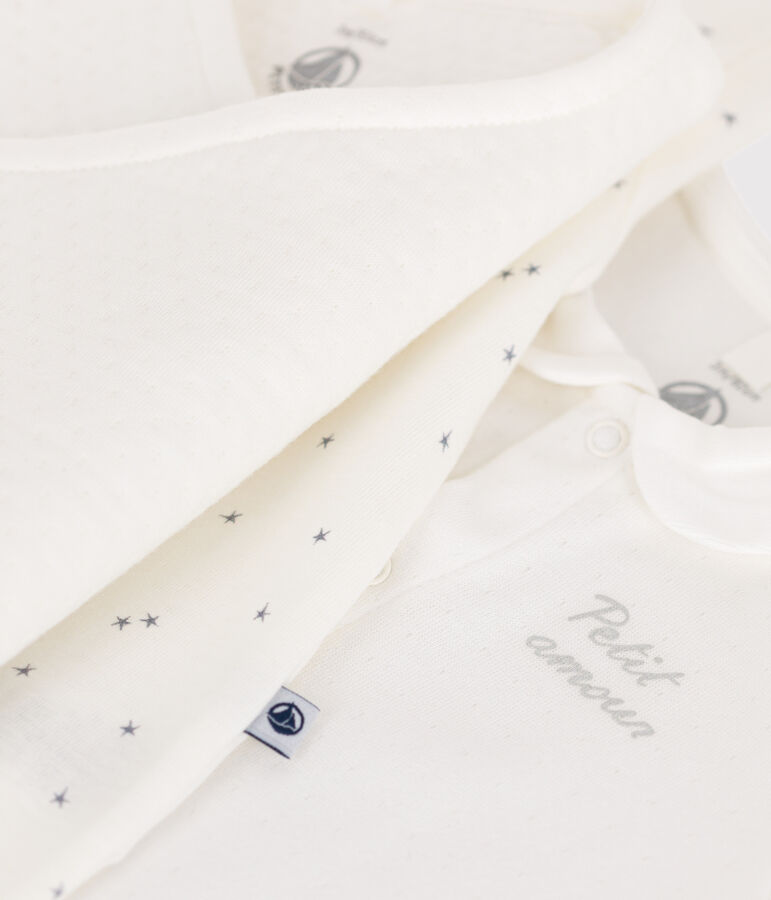 Kraamtas met kleding/accessoires van lichte stof multicouleur