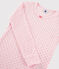 Katoenen snugfi pyjama met sterretjes voor meisjes roze MINOIS/roze PEACHY/ ARGENT