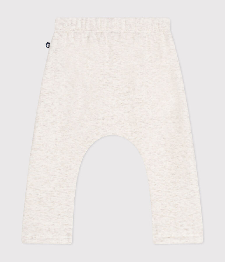 Babybroek van zachte en warme fleece beige MONTELIMAR CHINE