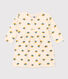 Robe manches longues en tubique matelassé imprimé bébé