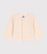 Babyvest van jerseystof met fantasiestippen