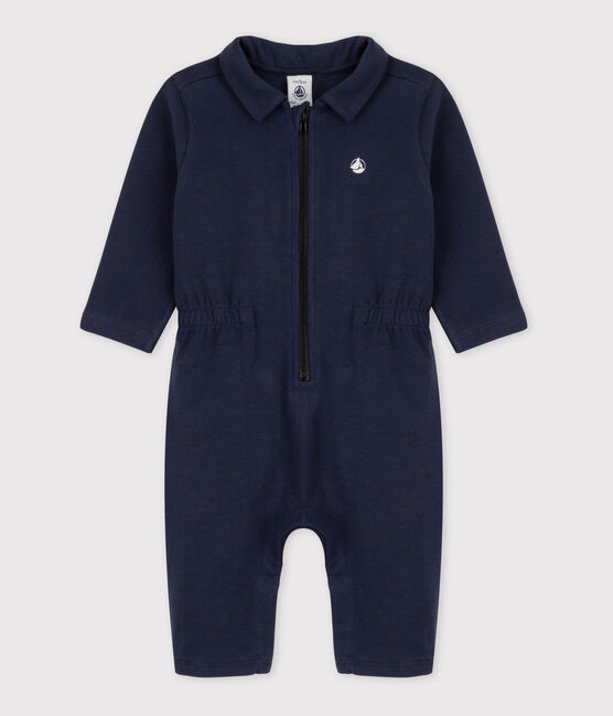Pakje in dikke jerseystof voor baby's blauw SMOKING