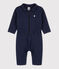 Pakje in dikke jerseystof voor baby's blauw SMOKING