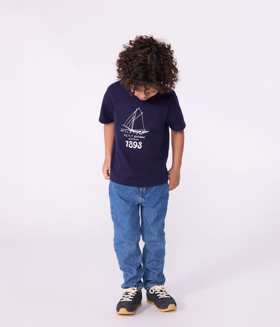 T-shirt met korte mouwen en print voor kinderen SOIR