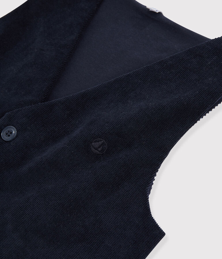 Gilet enfant gar&ccedil;on bleu