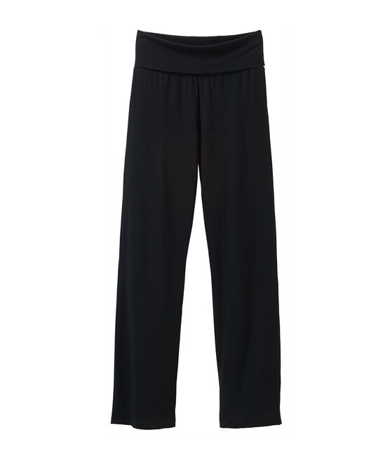 Broek voor vrouwen van breiwerk zwart NOIR
