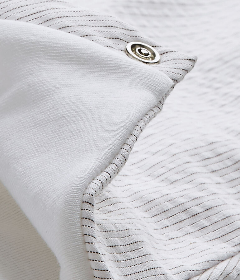 Tweedelige set voor babyjongens wit ECUME/beige BEIGE