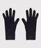Gebreide handschoenen voor kinderen blauw SMOKING