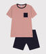 Pyjama short en coton junior