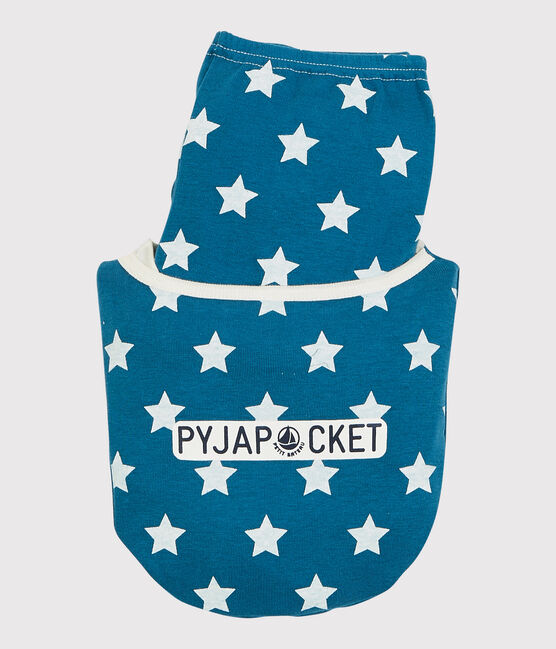 Pyjama snugfit imprimé graphique petit garçon-petite fille en coton biologique MALLARD/ ECUME