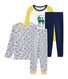 Duo de pyjamas petit garçon en côte