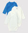 Lot de 3 bodies bébé en coton biologique variante 1