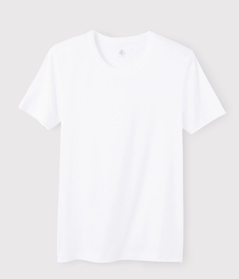 T-shirt manches courtes Homme blanc