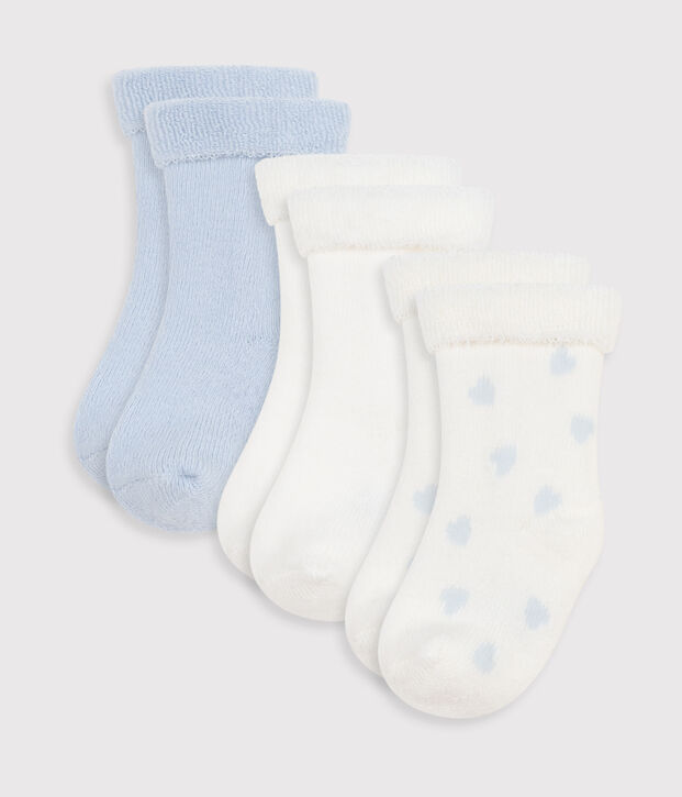 Set van katoenen geboortesokken multicouleur