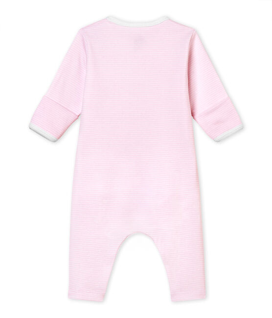 Bodyjama Bébé mixte rose VIENNE/blanc ECUME