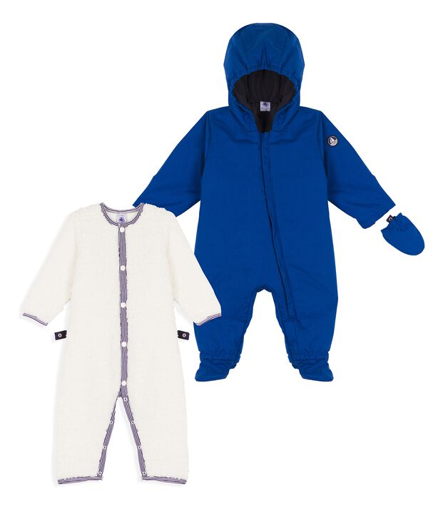 Pilootpakje 3-in-1 babyjongen blauw