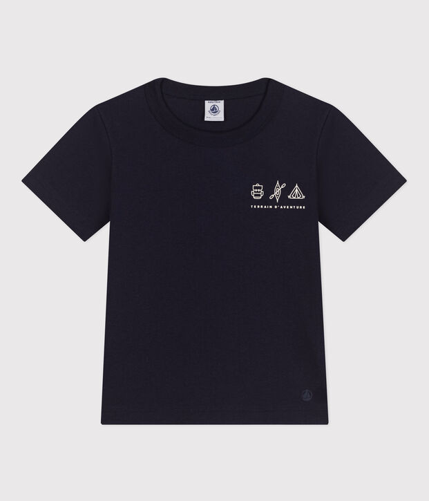 T-shirt van lichte jersey voor jongens SMOKING