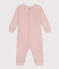 Dors-bien sans pieds en coton lyocell rose SALINE