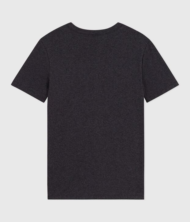 Katoenen dames-T-shirt met korte mouwen - L'Iconique grijs