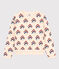 Sweatshirt van fleece voor dames wit AVALANCHE/ MULTICO