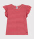 T-shirt met korte mouw van jersey voor meisjes