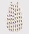Gigoteuse baleine bébé en velours TOG 3 beige MONTELIMAR/bleu MEDIEVAL