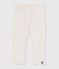 Legging b&eacute;b&eacute; en coton uni beige chin&eacute;