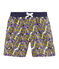 Strandshort met print voor jongens wit MARSHMALLOW/wit MULTICO