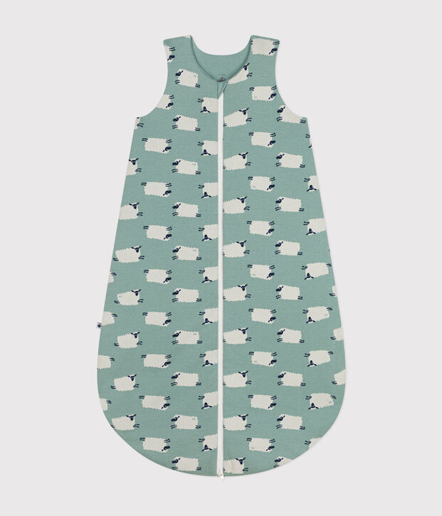 Gigoteuse en coton b&eacute;b&eacute; TOG 2,5 vert/multicouleur